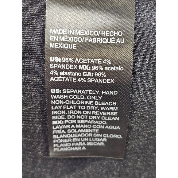 MW Women's 3 16/18 Chico's Travelers Floral Abstract Cap Sleeve Tunic Top NWT - Picture 9 of 9